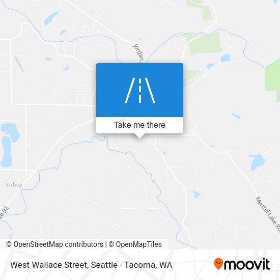 West Wallace Street map
