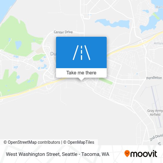 Mapa de West Washington Street