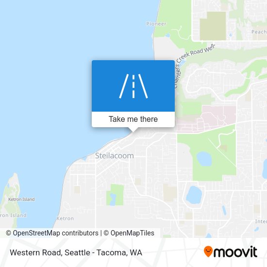 Western Road map