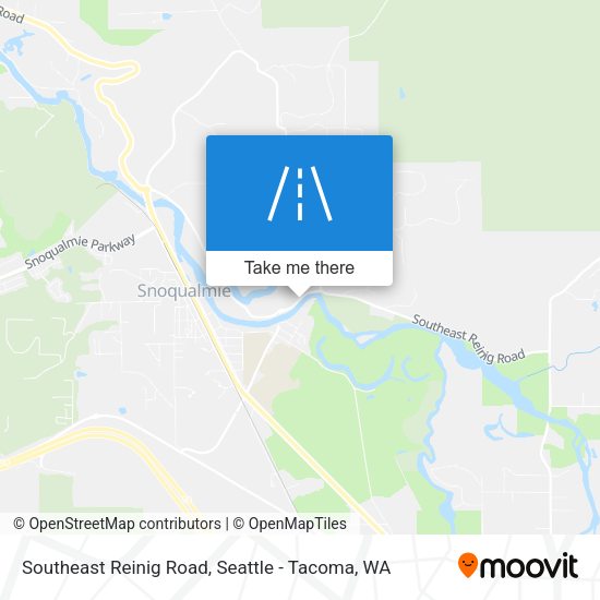Southeast Reinig Road map