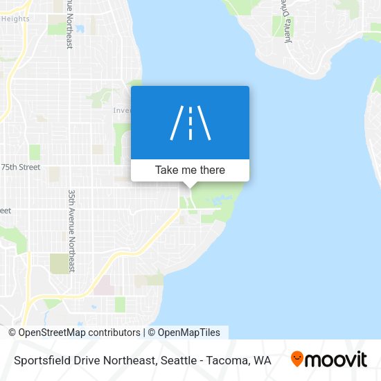 Sportsfield Drive Northeast map