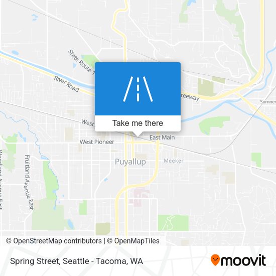 Spring Street map