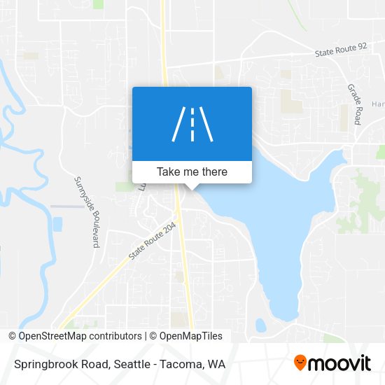 Mapa de Springbrook Road