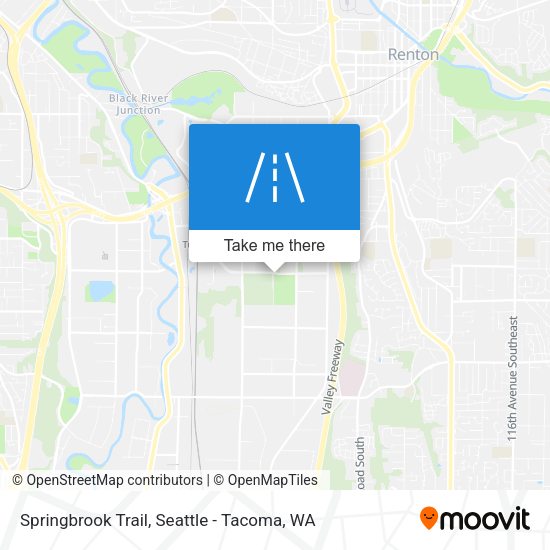 Springbrook Trail map