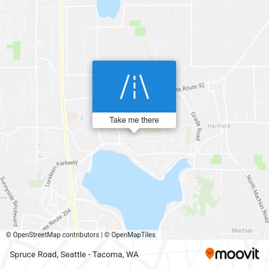 Spruce Road map