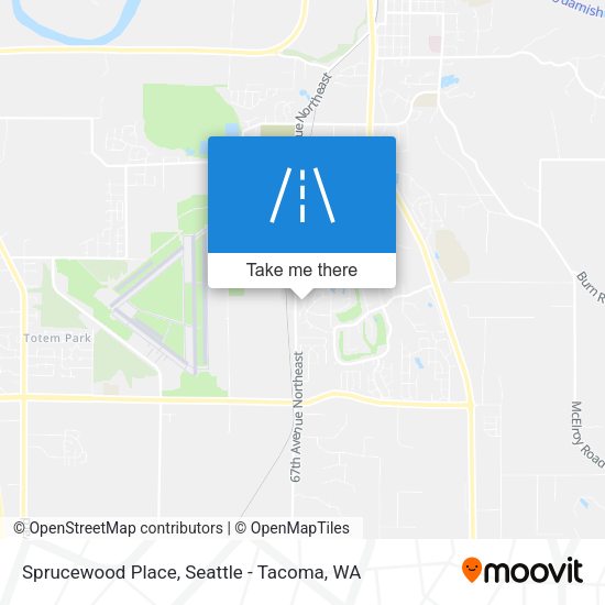 Sprucewood Place map