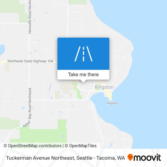 Mapa de Tuckerman Avenue Northeast