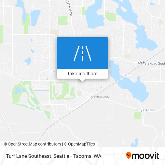 Mapa de Turf Lane Southeast