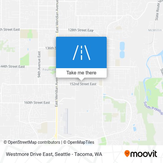 Westmore Drive East map