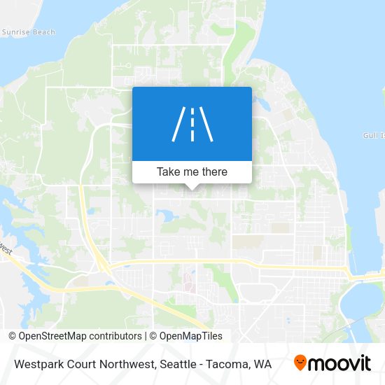 Westpark Court Northwest map