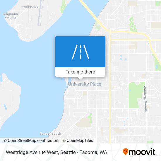 Westridge Avenue West map