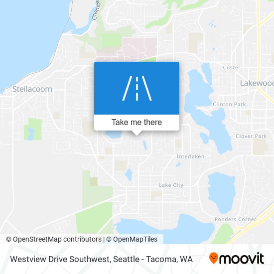 Westview Drive Southwest map
