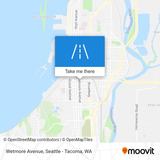 Wetmore Avenue map