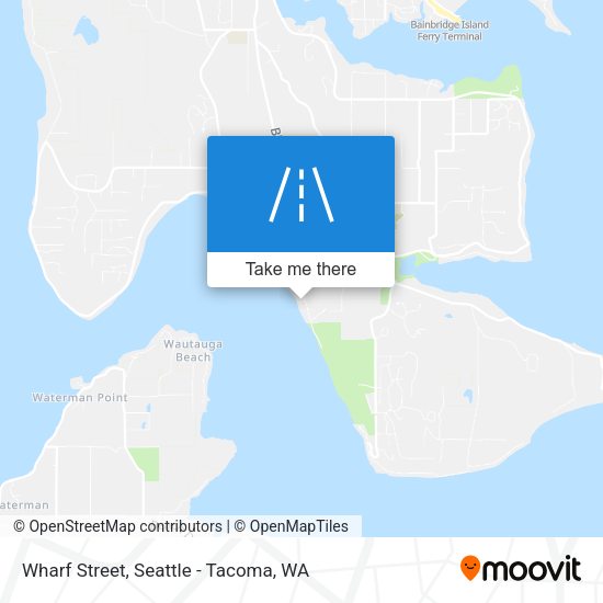 Wharf Street map
