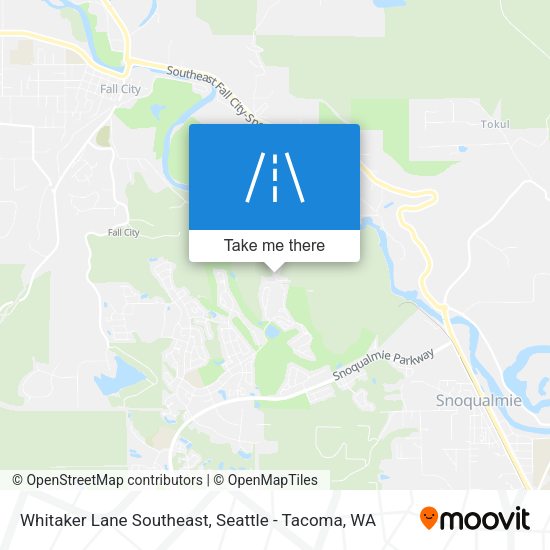 Whitaker Lane Southeast map