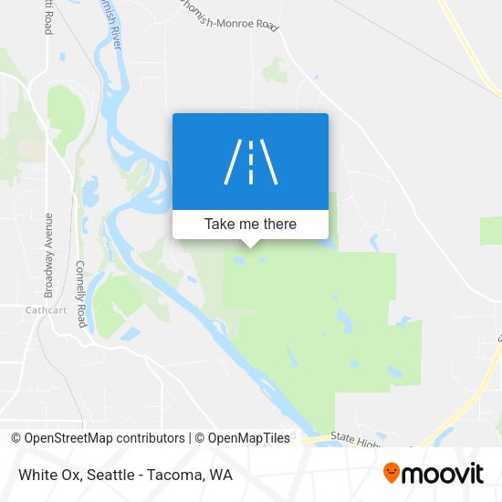 White Ox map