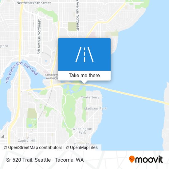 Sr 520 Trail map