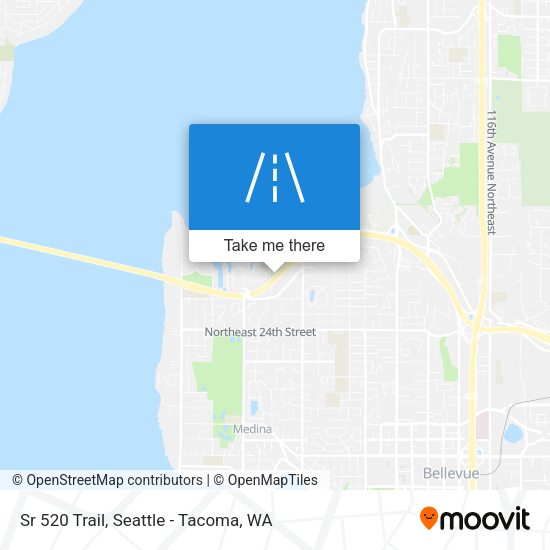 Sr 520 Trail map