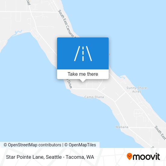Star Pointe Lane map