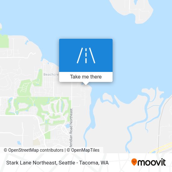 Mapa de Stark Lane Northeast