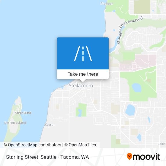 Starling Street map