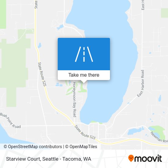 Starview Court map
