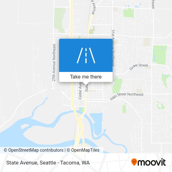 State Avenue map