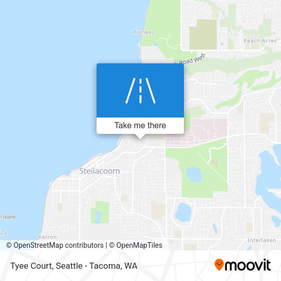Tyee Court map