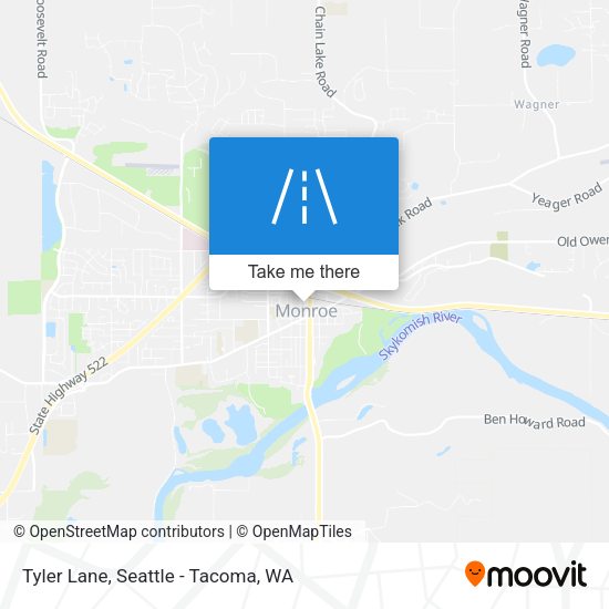 Mapa de Tyler Lane