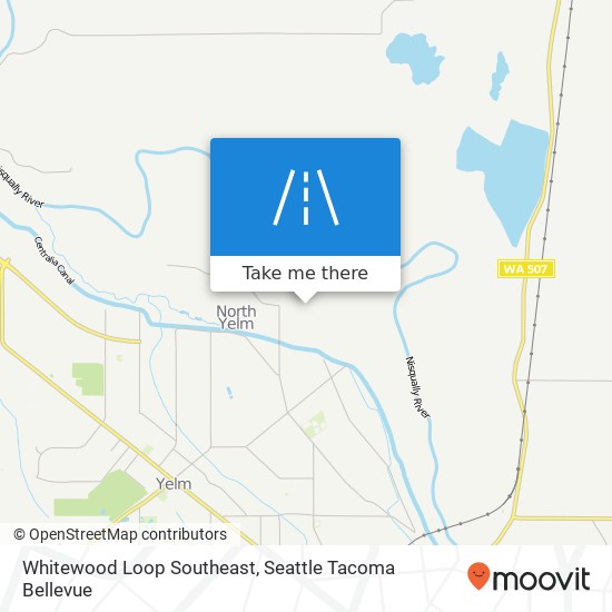 Whitewood Loop Southeast map