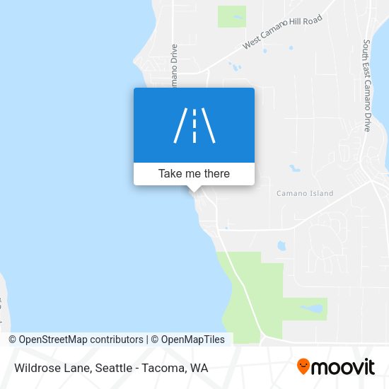 Wildrose Lane map