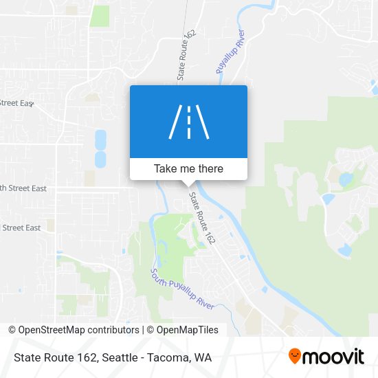 State Route 162 map