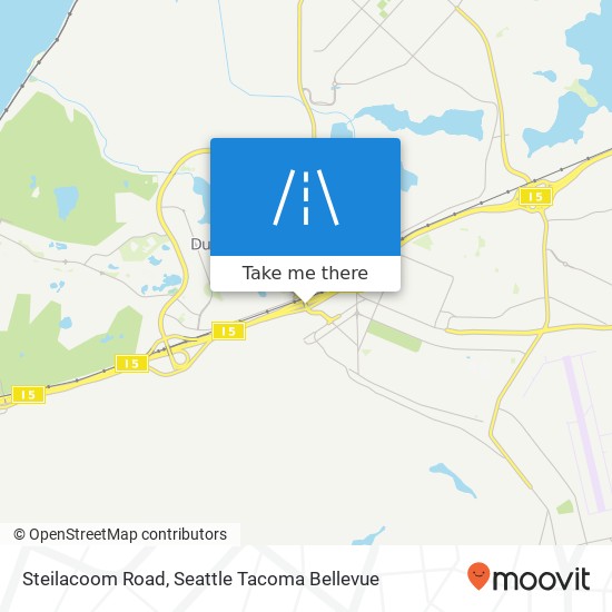 Steilacoom Road map
