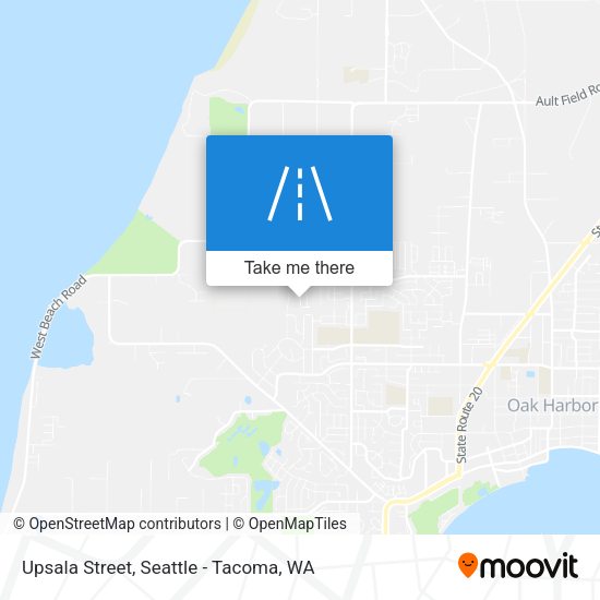 Mapa de Upsala Street