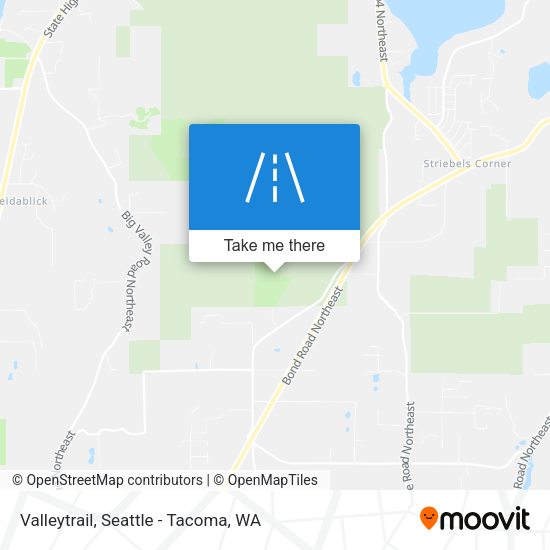 Mapa de Valleytrail