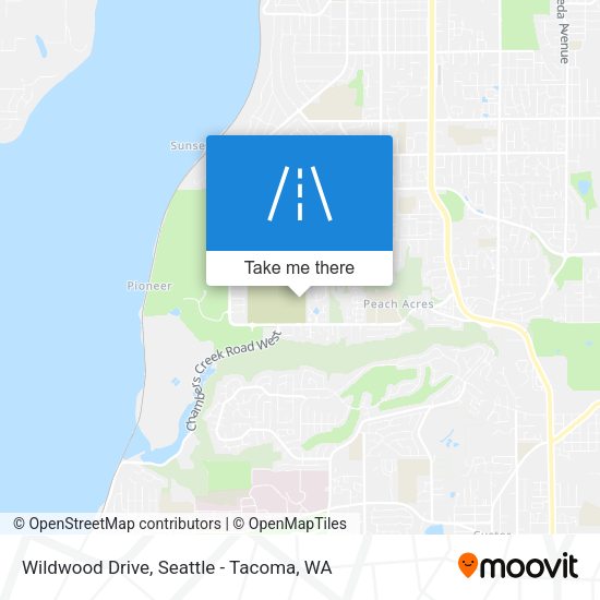 Wildwood Drive map