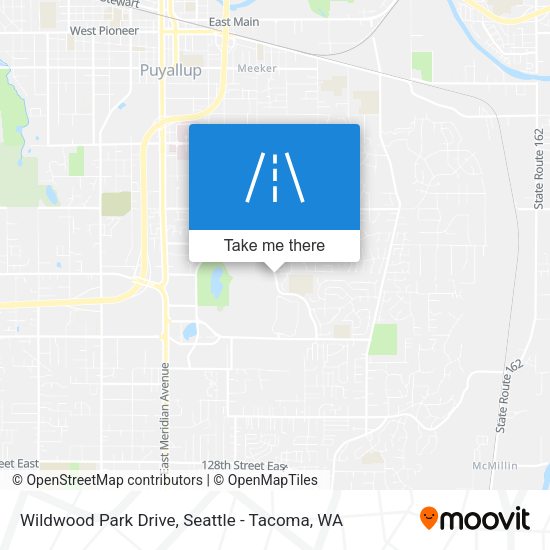 Wildwood Park Drive map