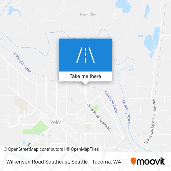 Wilkenson Road Southeast map