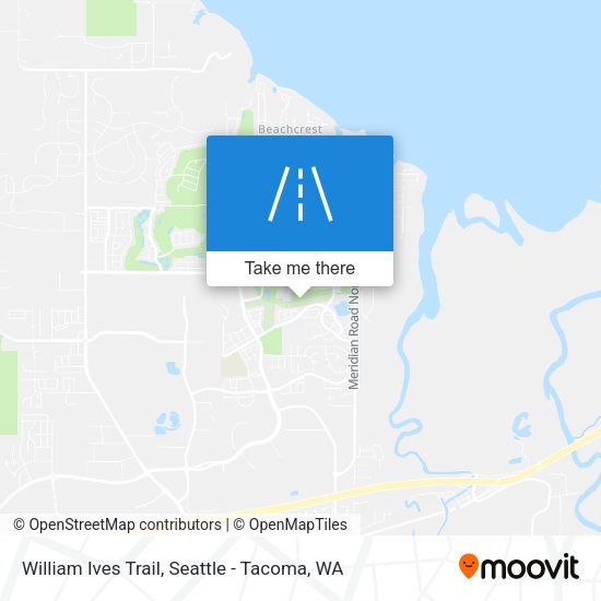 William Ives Trail map