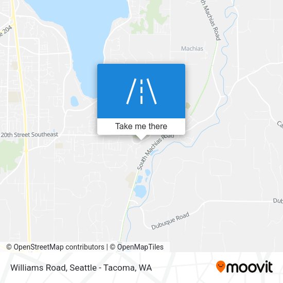 Williams Road map