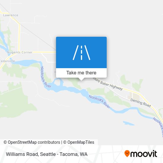 Mapa de Williams Road