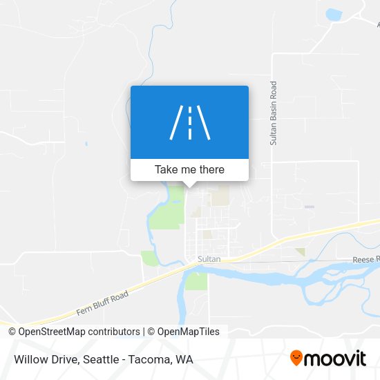 Willow Drive map