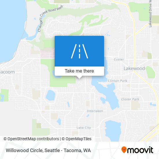 Willowood Circle map