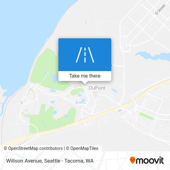 Mapa de Willson Avenue