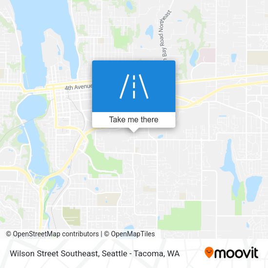 Wilson Street Southeast map