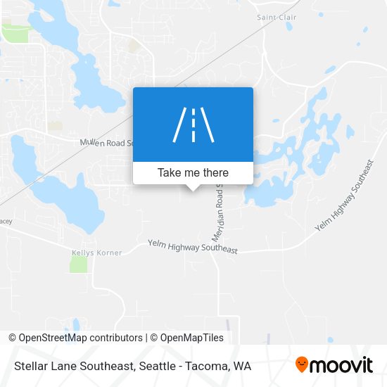 Stellar Lane Southeast map