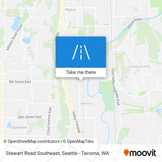 Stewart Road Southeast map