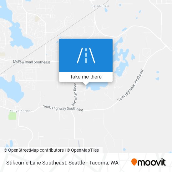 Stikcume Lane Southeast map