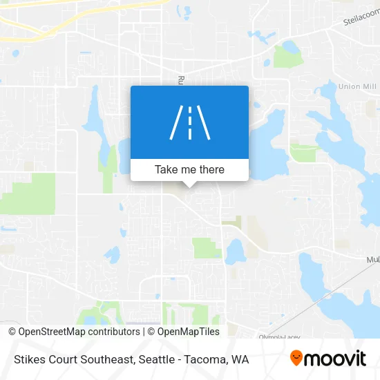 Stikes Court Southeast map