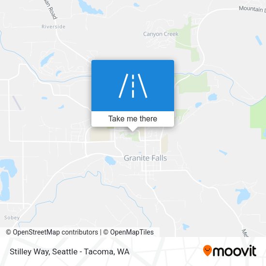 Stilley Way map